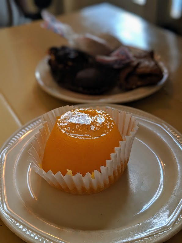 Tocinillo de Cielo at Barcelona's Caelum cafe