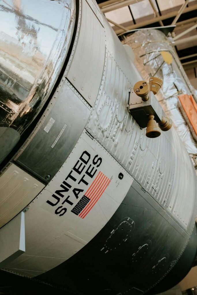 Close up of the space shuttle at the National Air & Space Museum - a must-see when in Washington DC with kids