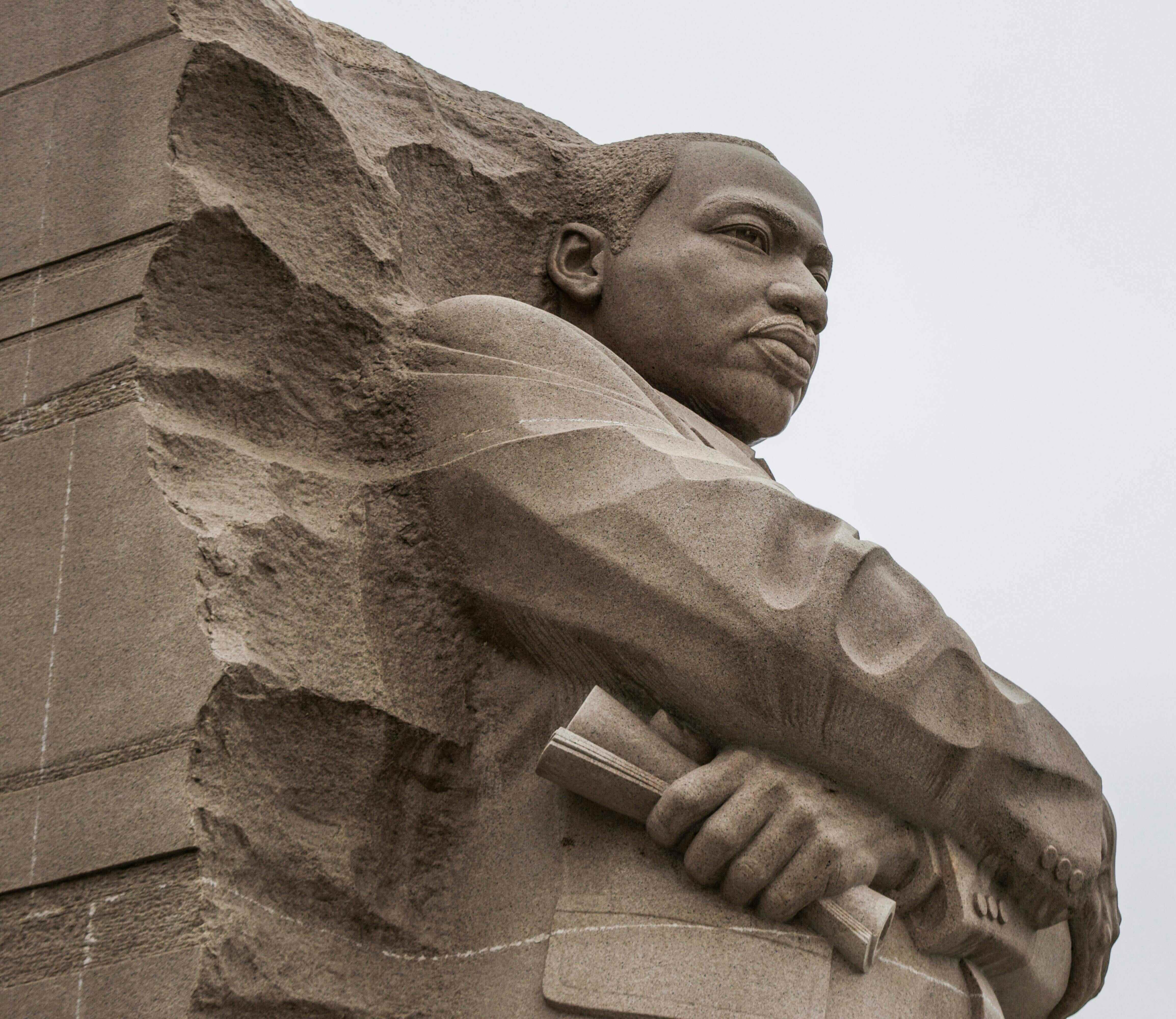 MLK Jr memorial statue - a must-see in Washington, DC, for families