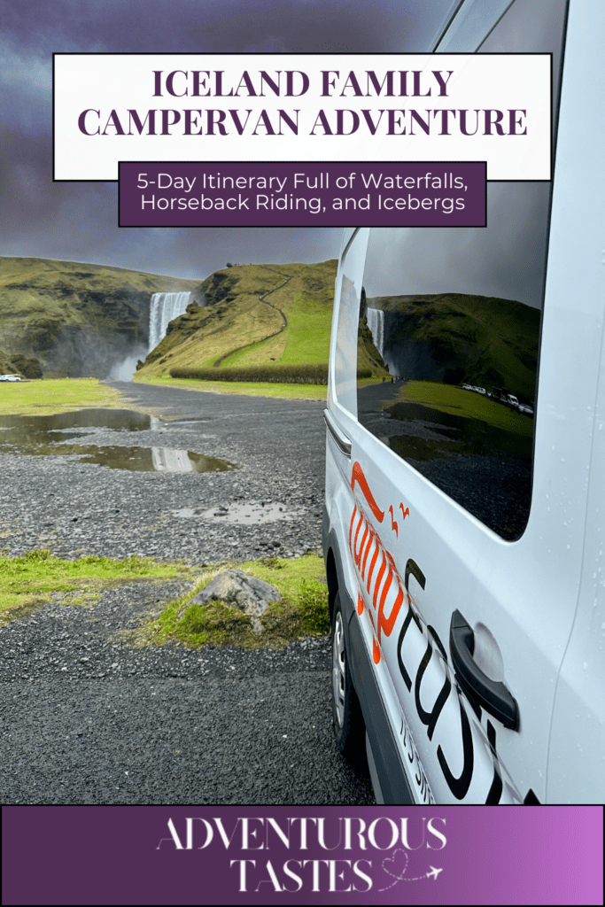 Iceland Family Campervan Adventure - 5-Day Itinerary Full of Waterfalls, Horseback Riding, and Icebergs from Adventurous Tastes