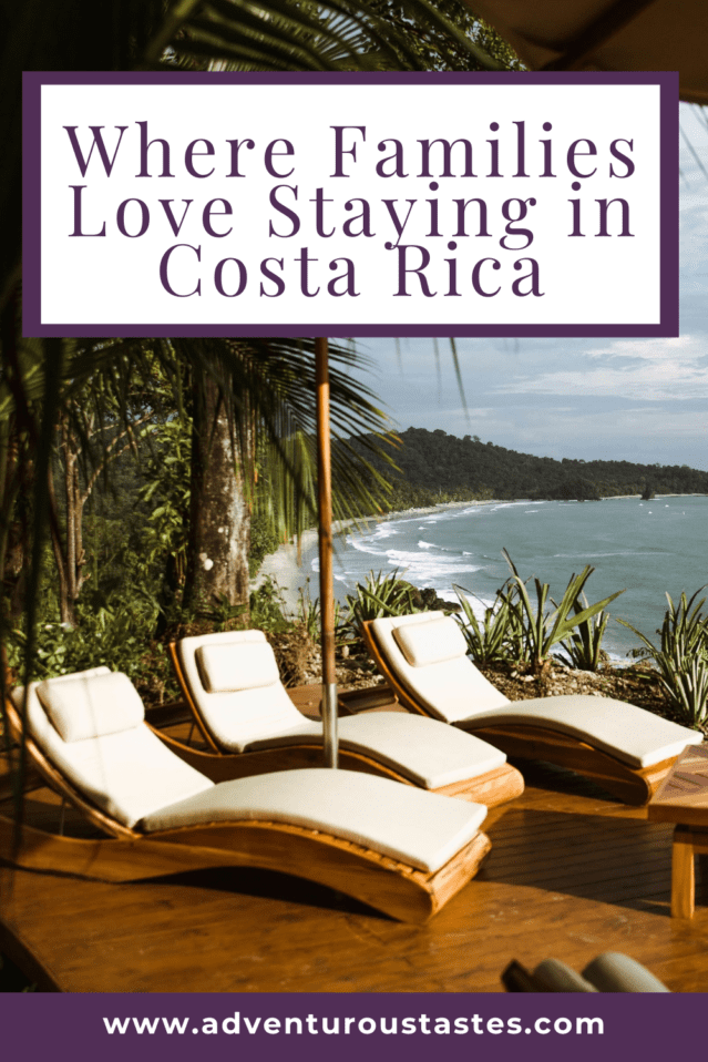 Where Families Love Staying in Costa Rica - sun lounges by the ocean
