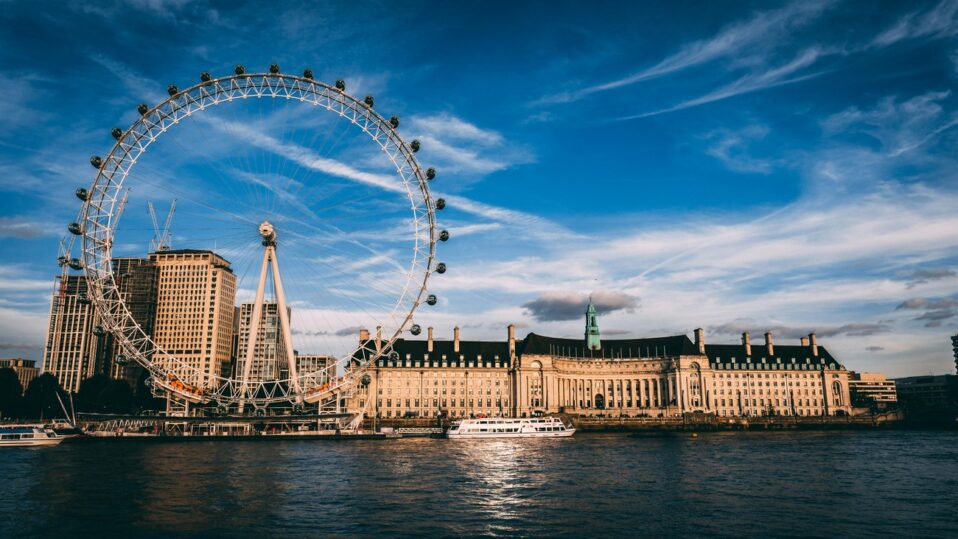 London Eye and the Thames | a must visit when in London with teens or kids of any age