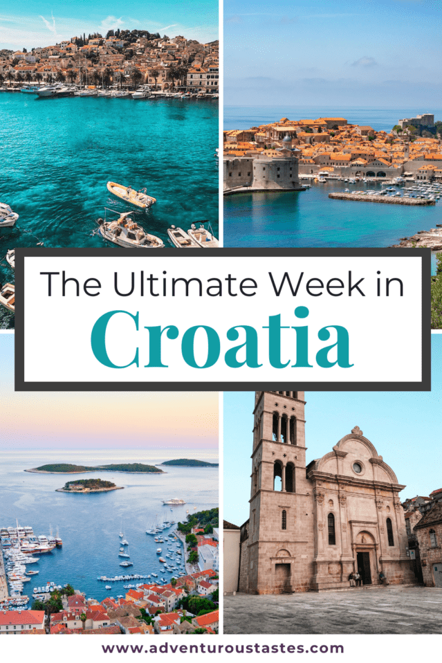 The Ultimate Week in Croatia - 4 stunning Hvar and Dubrovnik seaside locales